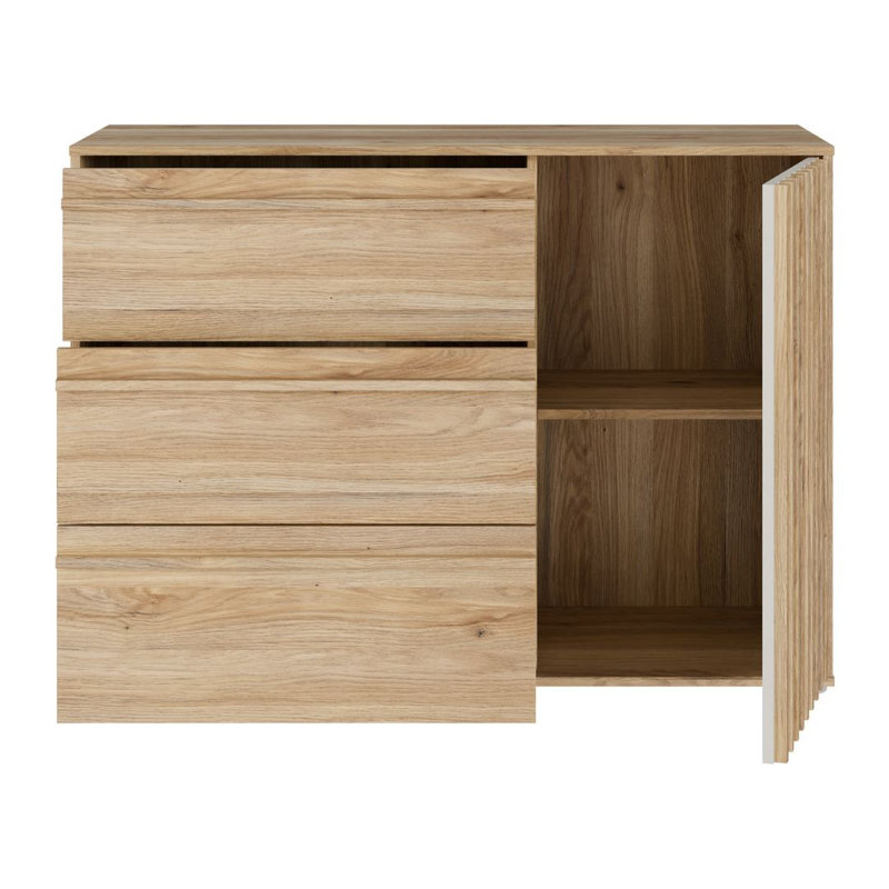 118 cm W Plastic Credenza