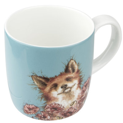 Royal Worcester - Tasse 14 oz coquelicots (renard)