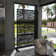 Helary 6.5 ft. H x 4 ft. W Metal Privacy Screen with Leave Pattern