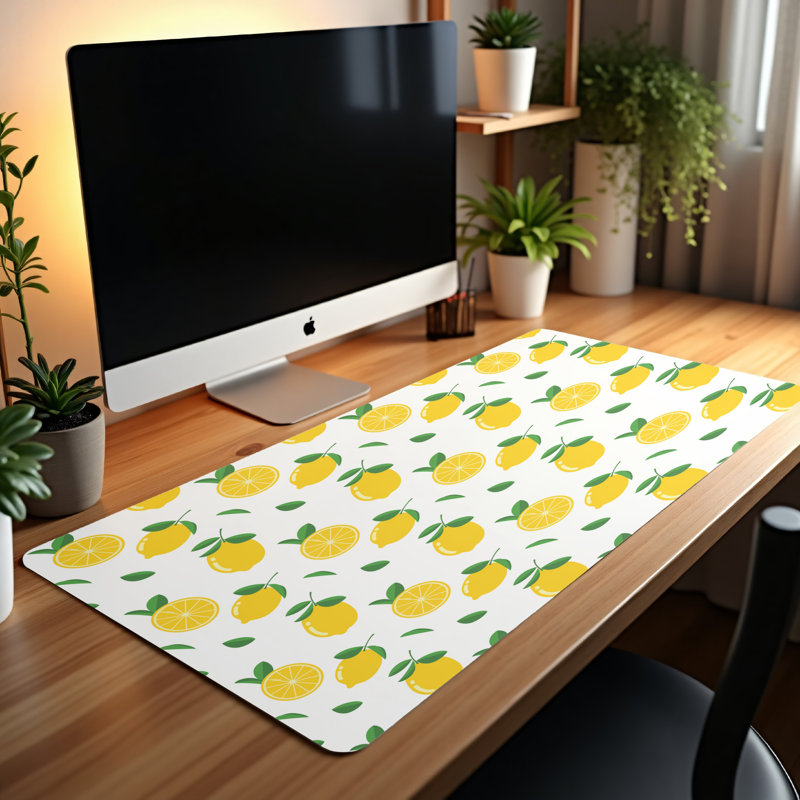 Polyester Desk Pad, 31.5x15.5