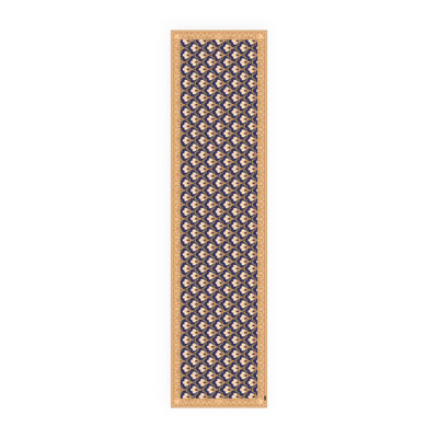 Bynoe Non-Slip Geometric Doormat