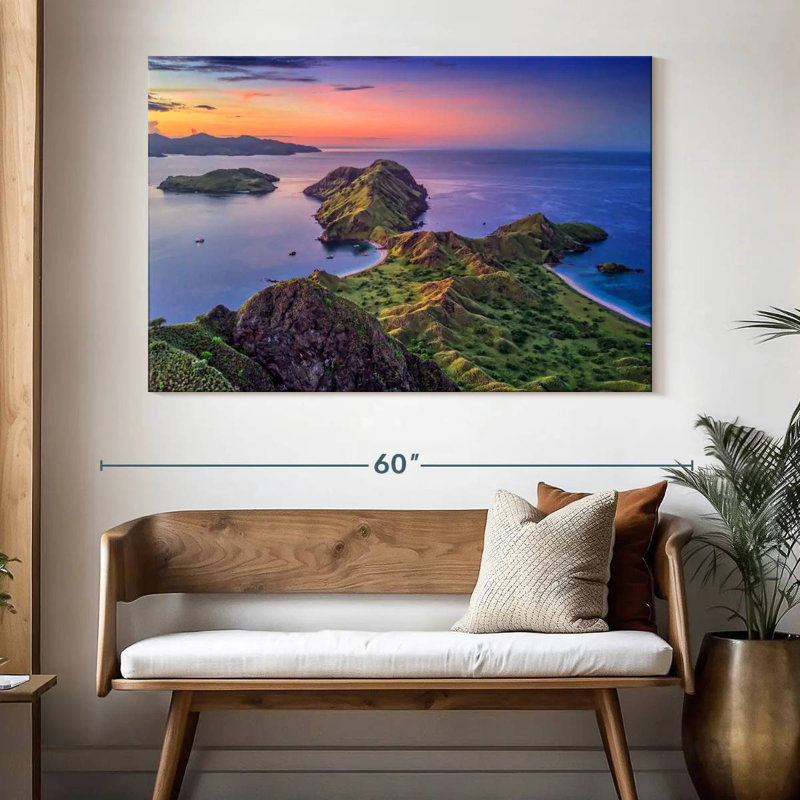 Gillard Komodo National Park Sunrise, 34" H x 51" W