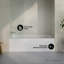 Baignoire de trempage en alcôve Voltaire 72 x 32 Voltaire
