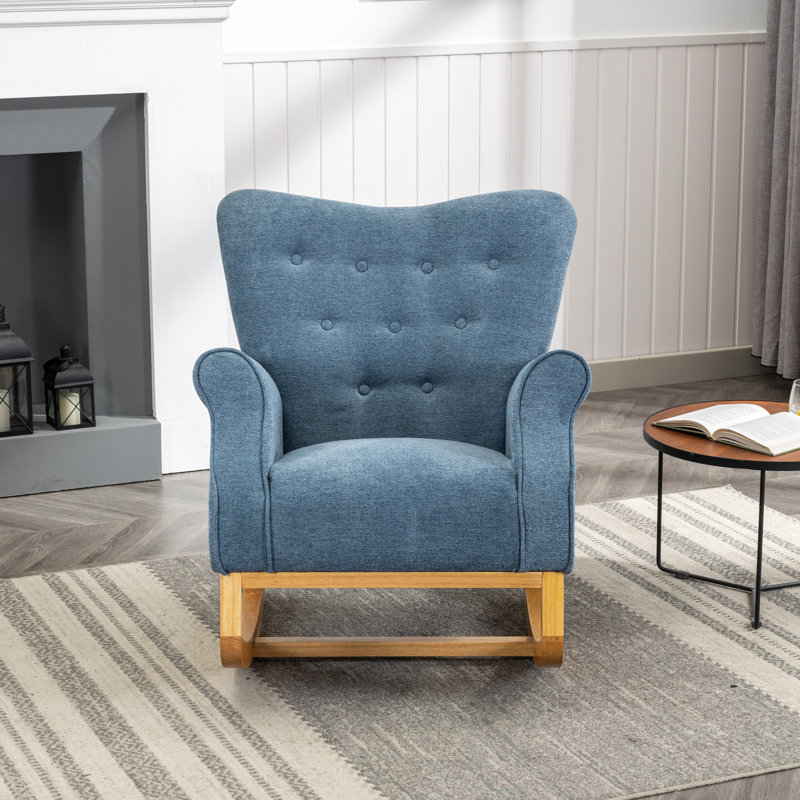 Fermont Rocking Chair, Blue