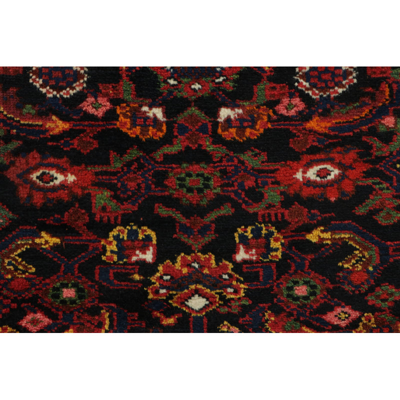 Antique One-of-a-Kind 3'6X18'4 Hand Knotted Area Rug