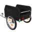 Remorque de cargaison de vélo robuste avec housse imperméable amovible - capacité de 88 lb-118866590