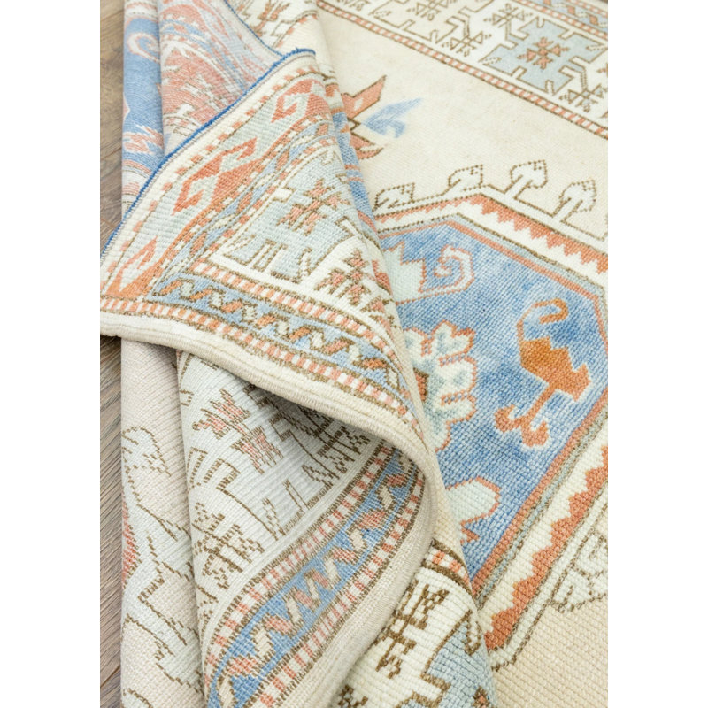 Tapis en laine tissé à la main Beçin Milas