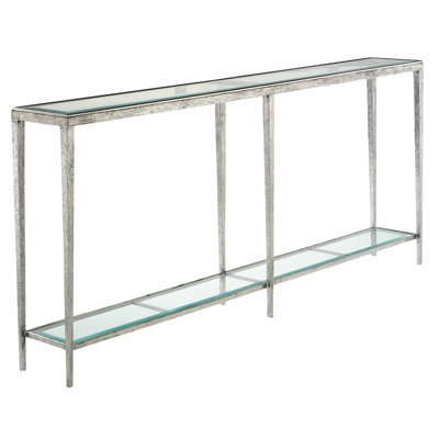 Jinx 72'' W Glass Console Table