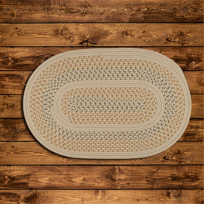 Knudtson Braided Oatmeal Rug