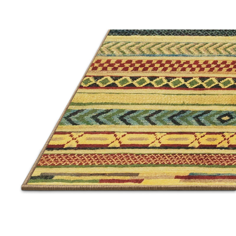 Abstract Indoor Rug, Rectangle 8' x 10'