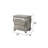 3 Nightstand In Attractive Silver - Ideal For Keeping Bedroom Tidy Gorgeous Enhances Ambiance