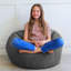 rucomfy Beanbags Slouchbag Large Corduroy Bean Bag Chair - Adult Bean Bag with Filling - Home Furniture Seating for Living Room or Bedroom - Machine Washable - 80 x 110cm-322751642-320588511