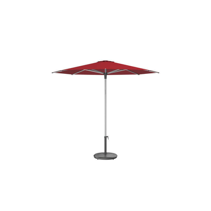Poteau central octogonal 7,5 pi Taaha, Toile Sunbrella® rouge Jockey