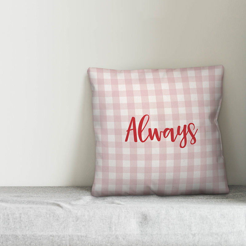  Coussin Always, Housse de coussin, Rose / Rouge