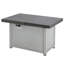 Foyer de table extensible au propane avec réservoir de carburant caché Rosia