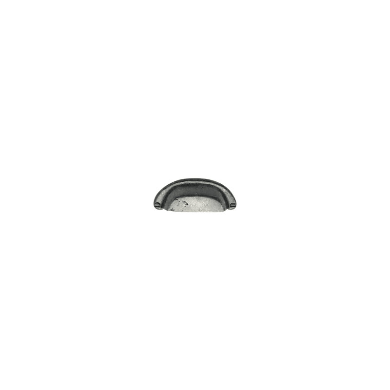 Cup / Bin Pull, White Bronze Dark