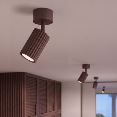 Karbon Aluminium Flush Mount