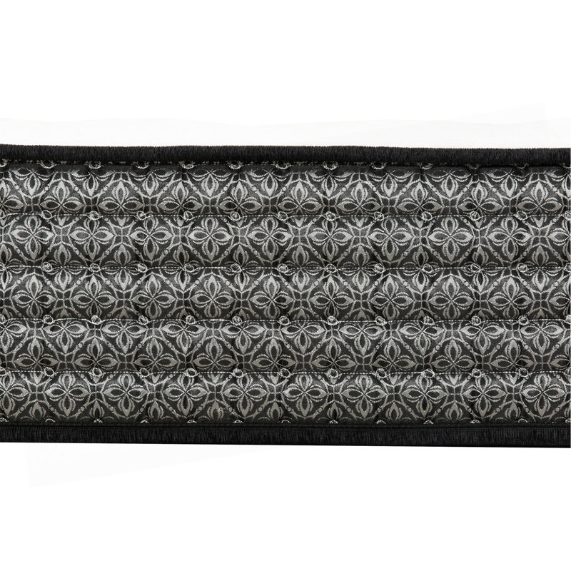 Matelas hybride pour lit très grand 12 po, mousse viscoélastique imprégnée de gel et matelas à ressorts ensachés, technologie de refroidissement, transfert à faible mouvement