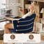 Office Chair, Adjustable Height Swivel Chair, Chenille Vanity Chair, Comfy Padded Computer Desk Chair For Office, Study, Bedroom-1513082069