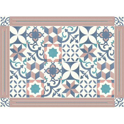 Ferreira Vinyl Abstract Rectangle Placemat