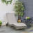 Outdoor PE Rattan Cushioned Patio Sun Lounger w/ 5-Level Adjustable Backrest-1122607556