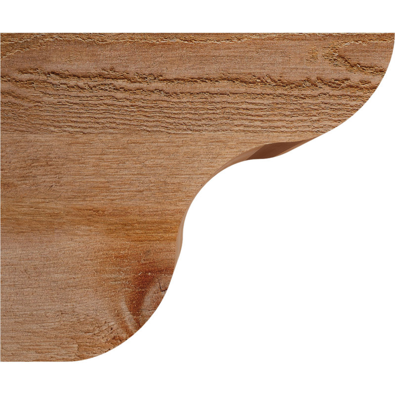 Carmel Rough Sawn Rafter Tail, Western Red Cedar, 10"H x 4"W x 12"L