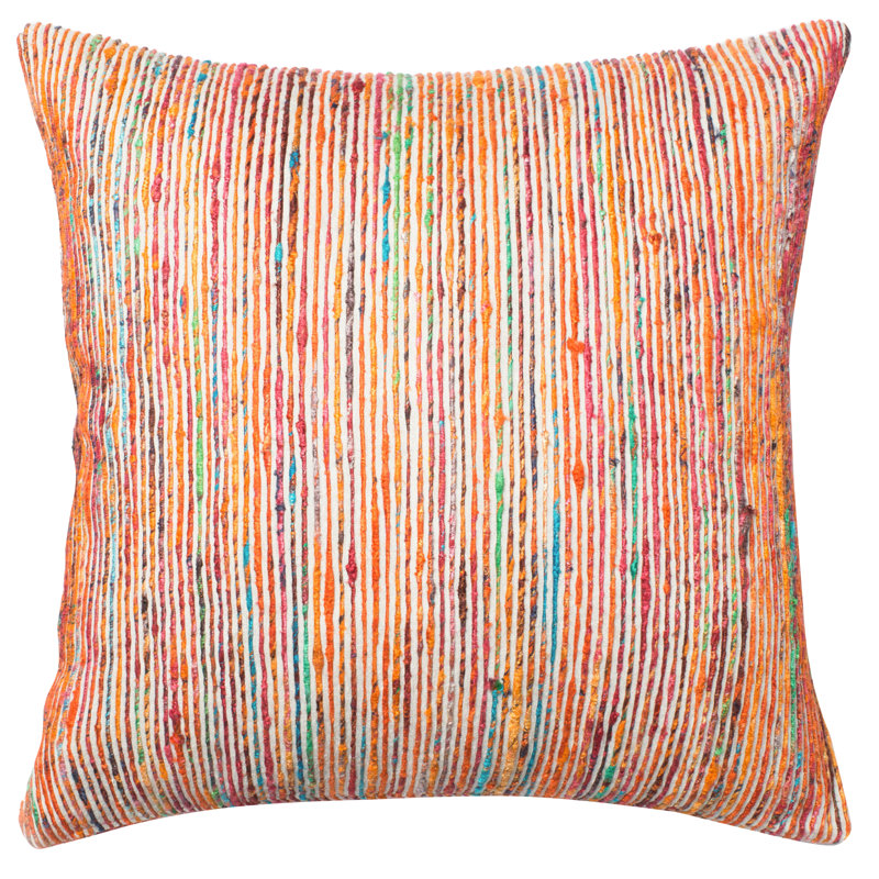 Hippocrates Lumbar Pillow, Rust, Polyester/Polyfill