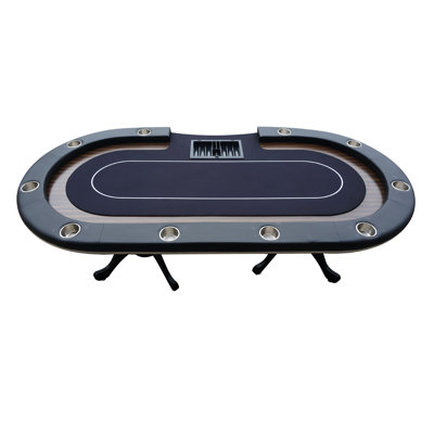 Table de poker INO Design 96 "pour jeu de poker Texas Holdem avec tissu de qualité supérieure Aura Speed