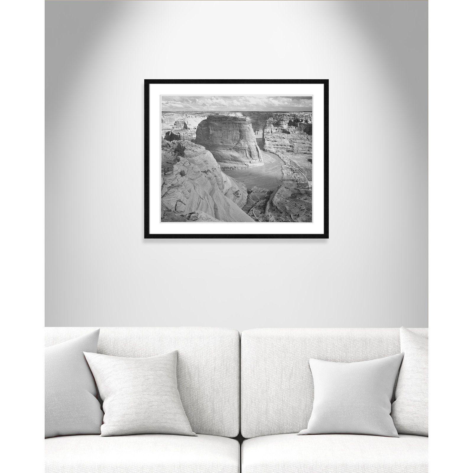 Canyon De Chelly Arizona 2 by Adams, Black, 21.5" H x 25.5" W x 0.75" D