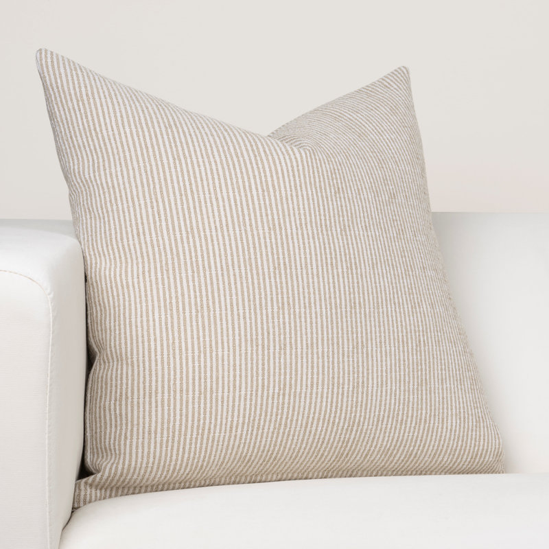 Mariner Cotton Pillow Cover & Insert, Seafoam, 20" x 20"