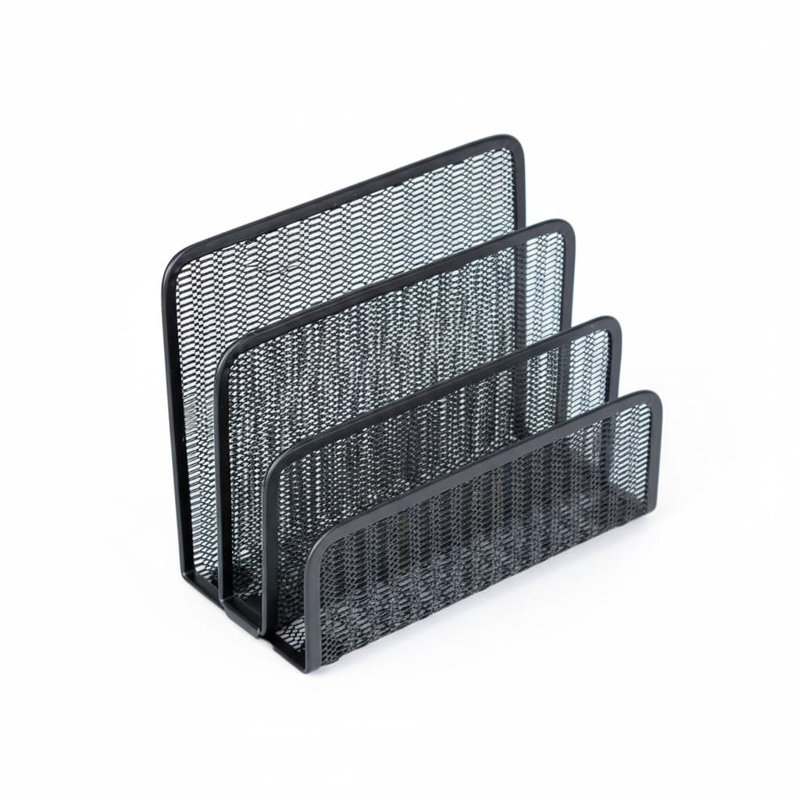 Metal Desk Organiser, Black