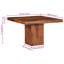 Solid Wood Dining Table