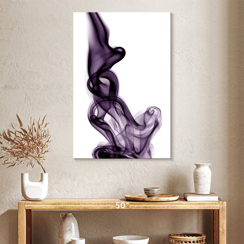 Avery Purple Smoke, 39" H x 26" W