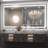 Chrisna LED Bathroom Mirror with Frontlit and Backlit, 3 Colors Temperature & Dimmable Light Anti-fog Tempered Glass Bathroom Vanity Mirror-1644397550-1660412554