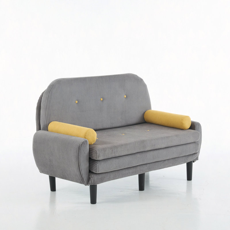 Causeuse inclinable Corduroy, Gris