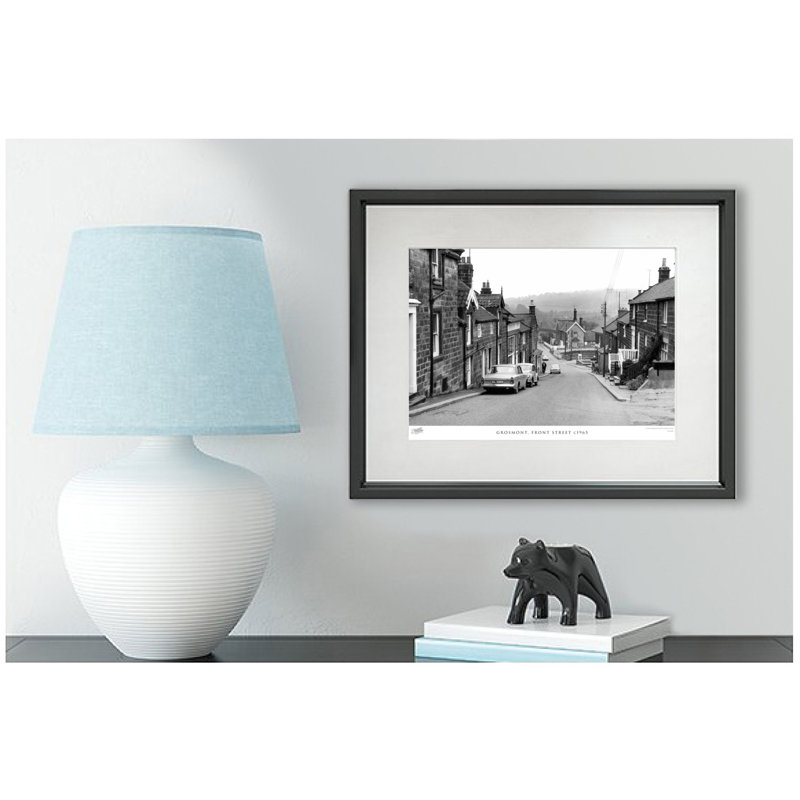 Grosmont, Front Street C1965 - Single Picture Frame Print, 28cm H x 36cm W x 2.3cm D
