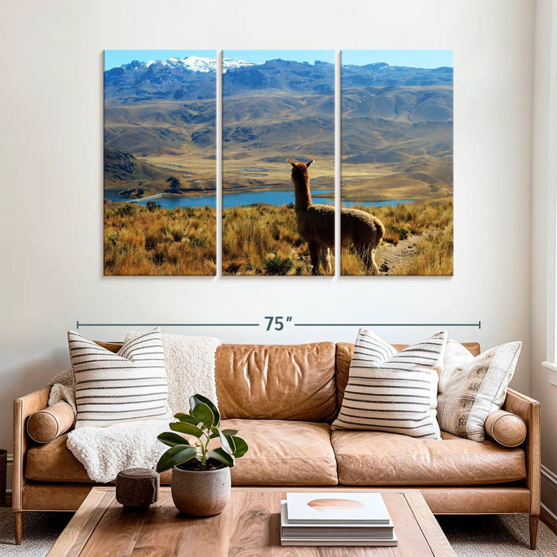 Brampt Lakeside Alpaca, 42" H x 65" W