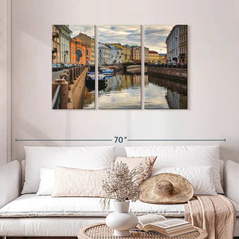 Nicci Griboyedov Canal, Saint-Pétersbourg, H 28 po x l 45 po