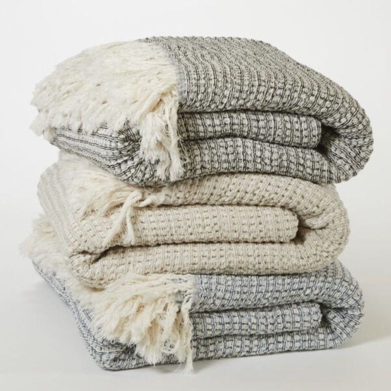 Jenna Blanket, Twin, Black