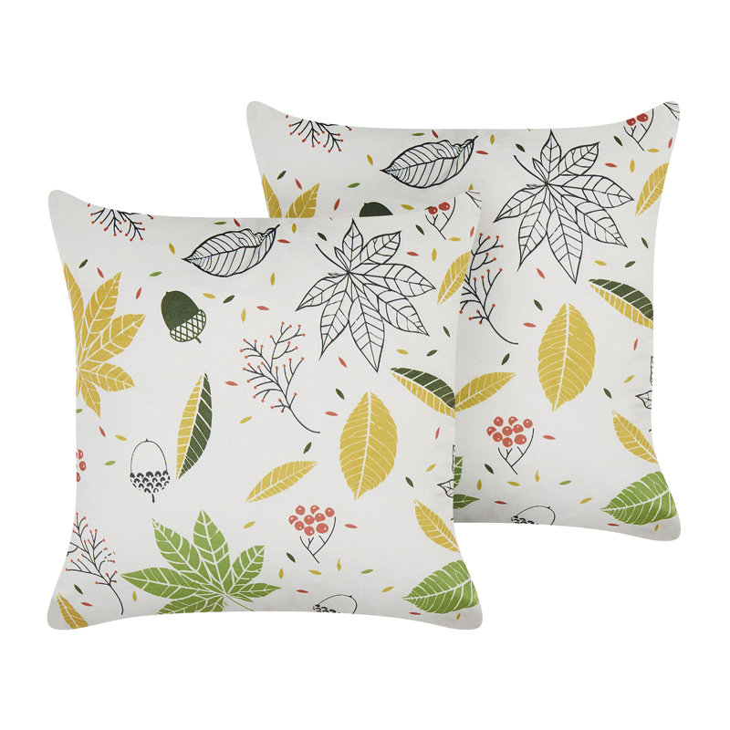 Floral Square Throw Cushion