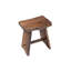 Banc de douche en teck de 15,7 po Massaro