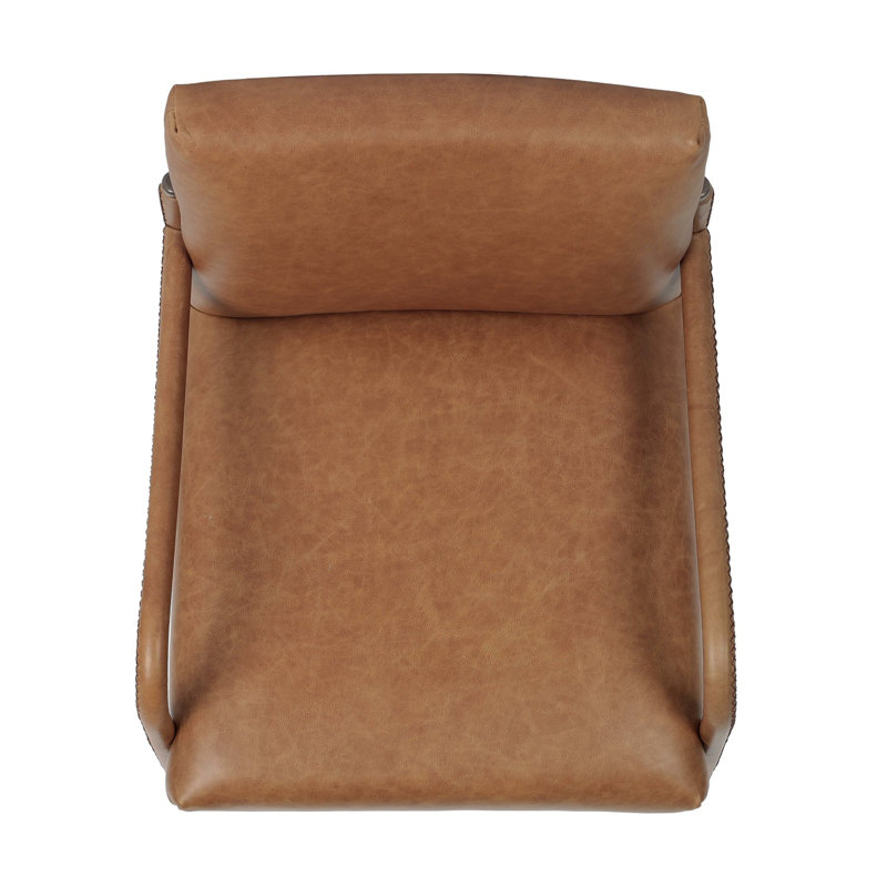 Quill Leather Arm Chair