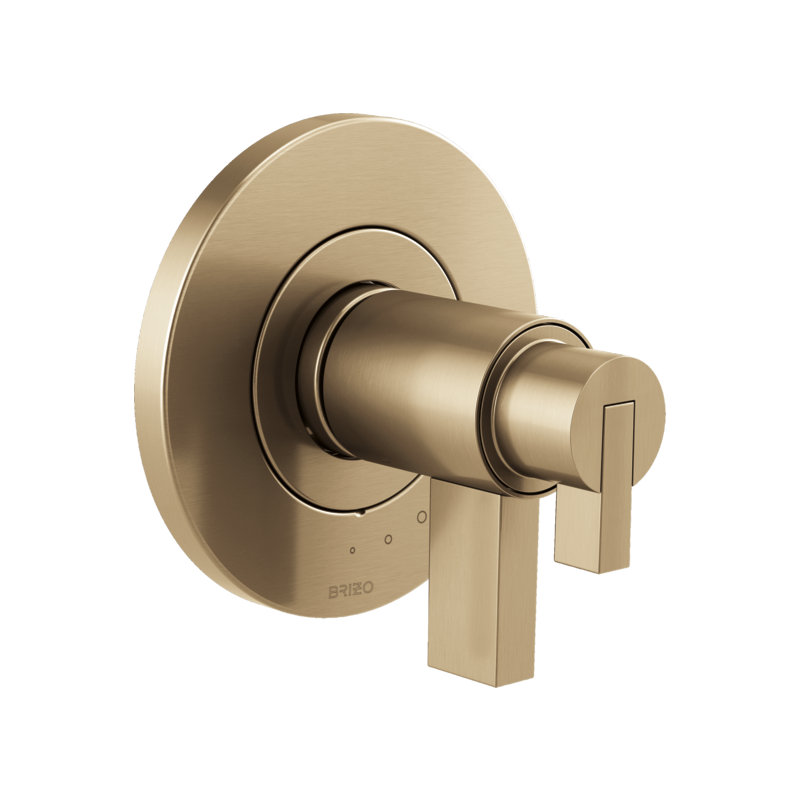 Litze® Lavatory/Bidet Diverter Trim, Lever, Luxe Gold