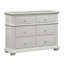 Commode double l 6 tiroirs Alvy