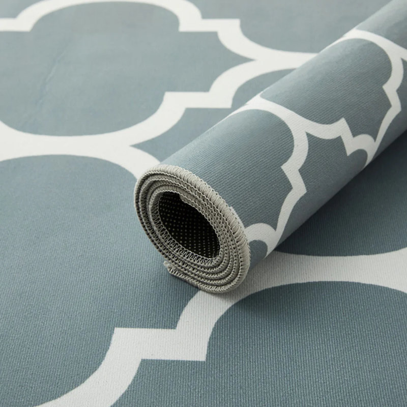 Demiah Printed Rug, Rectangle 40 x 60 cm