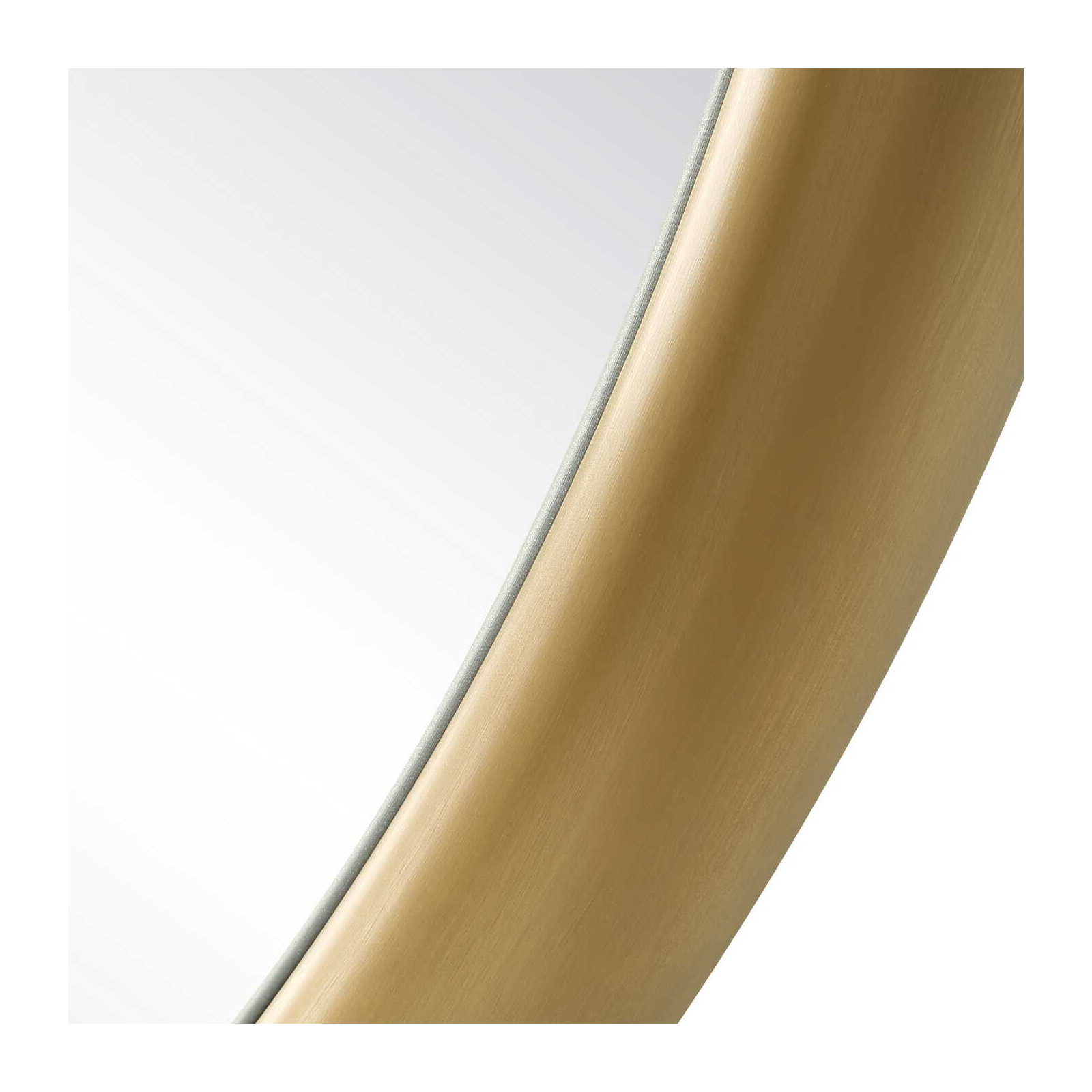 Uttermost Atkinson Modern Brass Round Mirror