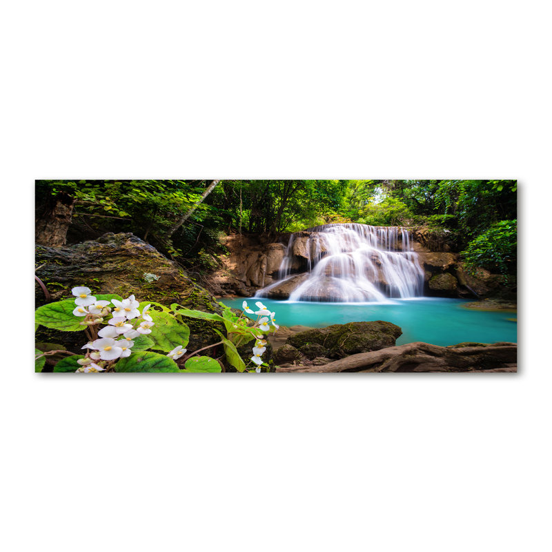 Waterfall Thailand - Wrapped Canvas Print