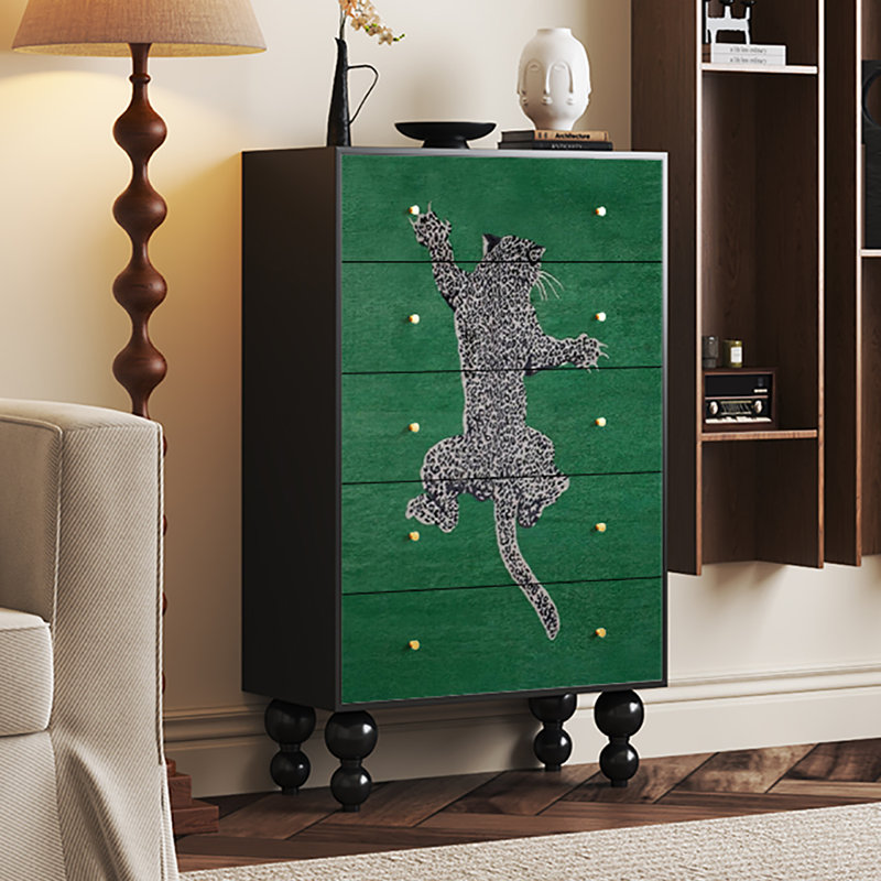 Armoire décorative rétro vintage française