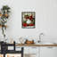 Cadre flottant Painterly Strawberries-791827300-791827301