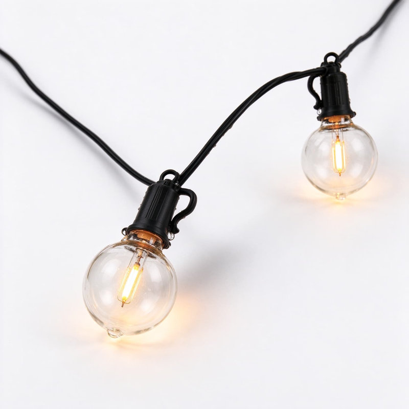 Indoor / Outdoor 100 - Bulb 2508 in. Plug-in LED String Light